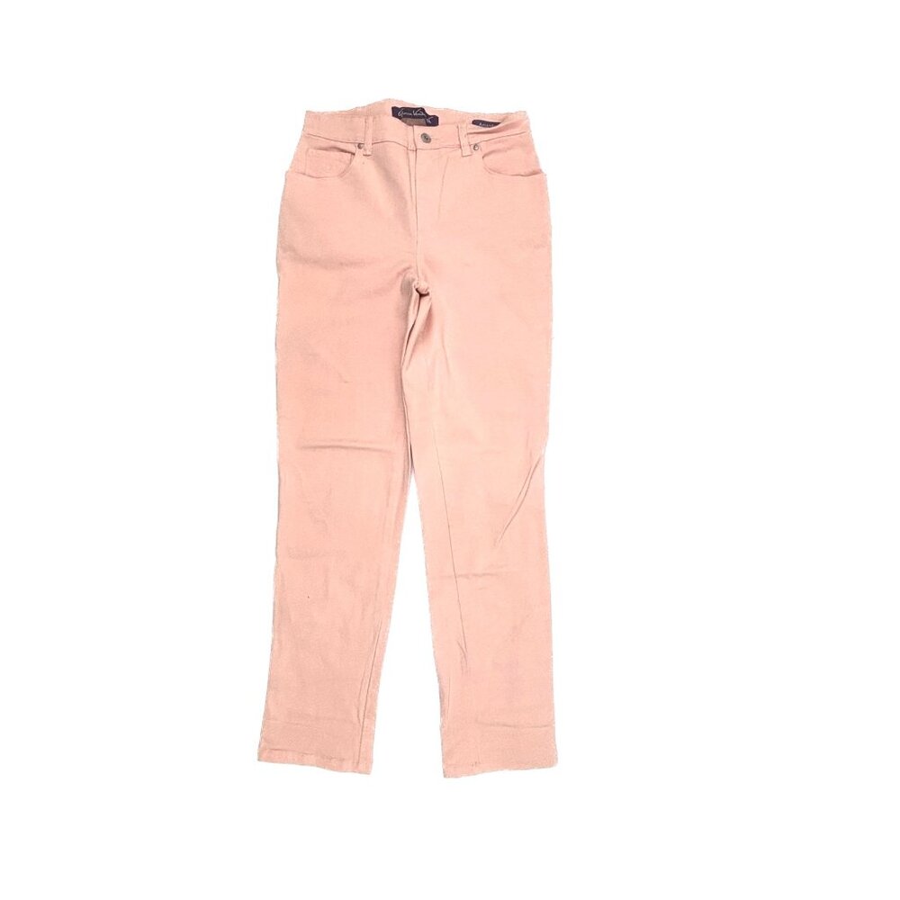 Gloria Vanderbilt Amanda‎ Straight Leg Women's size 6 Pale Orange Denim jeans
